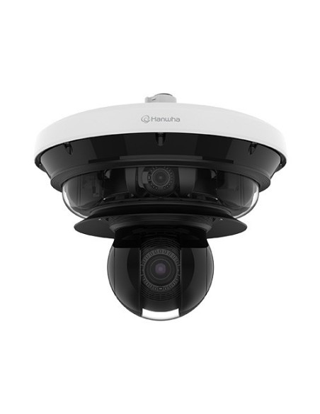 Comprare HANWHA VISION PNM-C34404RQPZ HANWHA VISION. Telecamera IP multidirezionale 8MPx + PTZ 2Mpx zoom ottico motorizzato x40 