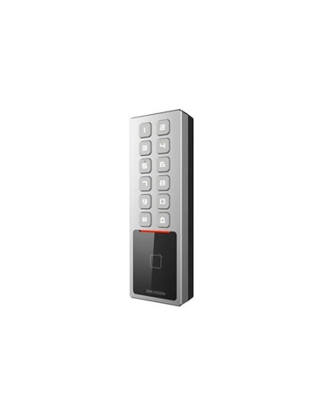 Acheter HIKVISION BASIC DS-K1T805EBWX HIKBASIC. Terminal autonome antivandale d’extérieur IP65 & IK08 avec lecture de proximité
