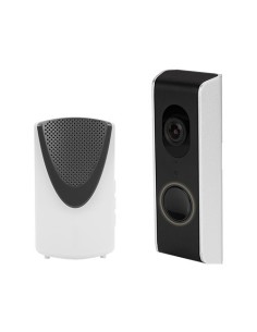 Acheter RISCO RVDBA701000A RISCO. Visiophone avec Wi‑Fi plus kit de sonnette sans fil