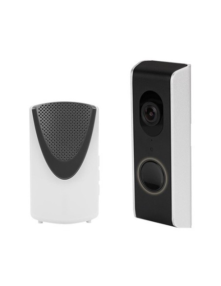 Acheter RISCO RVDBA701000A RISCO. Visiophone avec Wi‑Fi plus kit de sonnette sans fil