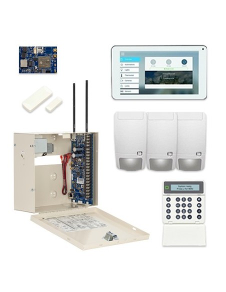 Acquistare CADDX PROMO_KIT_NXG4_RF CADDX. Kit xGenconnect composto da pannello NXG4-RF, tastiera UX-TOUCH, tastiera NXG1830, com