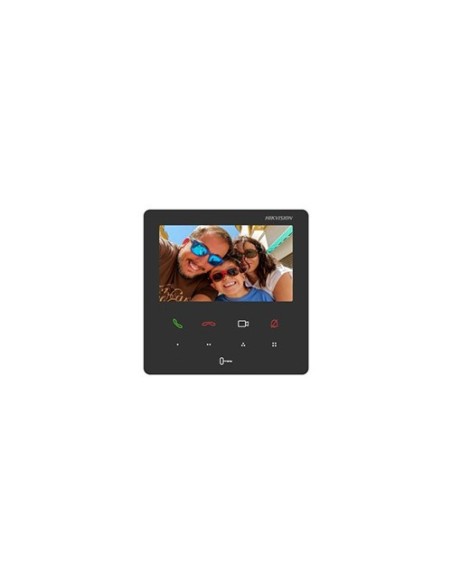 Acheter HIKVISION BASIC DS-KH6110-WE1 HIKBASIC. Visiophone d’intérieur IP avec écran tactile 4,3" et boutons physiques, compatib