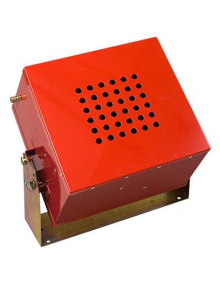 FirePro FP-4200 Firepro. Gerador de pulverização de 4200 gramas de ativação elétrica. Acabamento de aço pintado em vermelho.