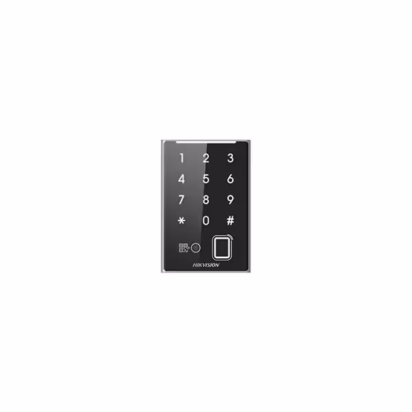Acquista HIKVISION BASIC DS-K1109DKFB-QR HIKBASIC. Tastiera con lettura di prossimità Mifare/Desfire, codice QR, Bluetooth e imp