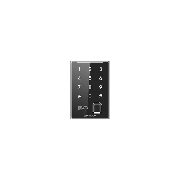 Hikvision Basic DS-K1109DKFB-QR Hikbasic. Teclado com imagem de proximidade Mifare / Defair QR Code Bluetooth e Proteção Pegada