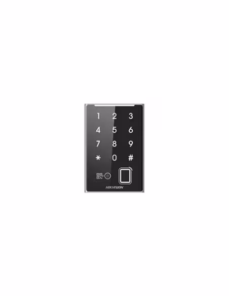 Acquista HIKVISION BASIC DS-K1109DKFB-QR HIKBASIC. Tastiera con lettura di prossimità Mifare/Desfire, codice QR, Bluetooth e imp