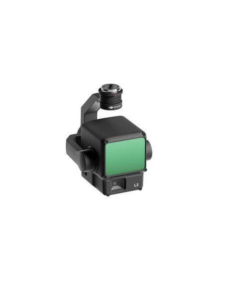 DJI DJI ZENMUSE L2 DJI. Lidar para recuperar dados em 3D com precisão vertical de 4 cm e ed 5 cm com capacidade de filhote