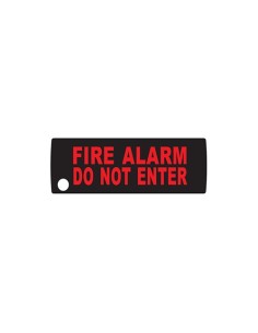 Acheter VENITEM ET-VN59X-C5 VENITEM. Étiquette pour indicateur d’extinction série VN59X. Texte « Fire Alarm. Do not enter »