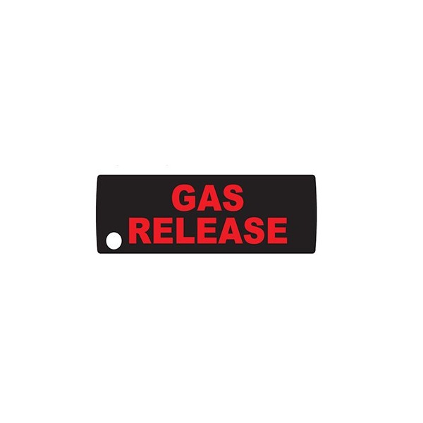 Kaufen VENITEM ET-VN59X-C4 VENITEM. Schild für die Löschanzeigenanzeige der VN59X-Serie. Text „Gas Release“