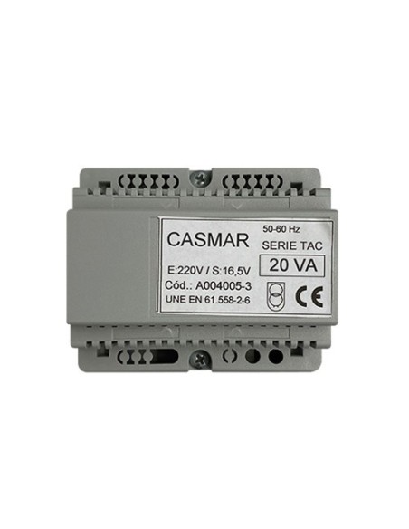 Kaufen OEM TRJ-20C CASMAR. Transformator 220/16V 20VA. Inklusive Gehäuse für DIN-Schiene