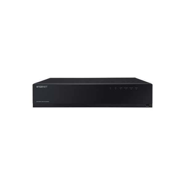 Hanwha Vision WRN-1610S-16CH-24TB Samsung. NVR de 16 CH com Interruptor PoE + Built-in 16CH 16 Lic Wave Pro 150 Mbps 4 HDD (1HDD