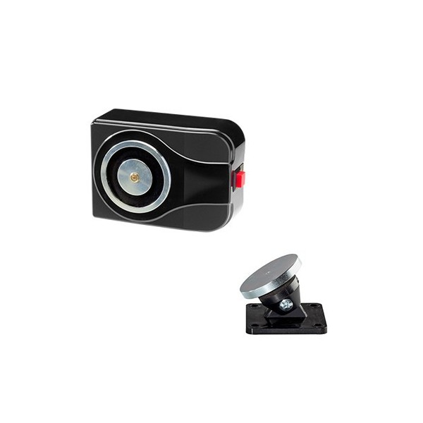 Elfri S20050n ElFri. 50kg / 500n Retentor de firewall com caixa de desbloqueio e botão. Cor preta.