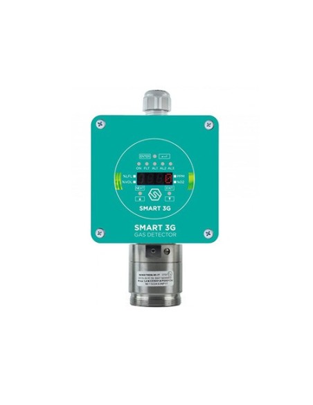 Sensitron s2166am sensitron. Detector de amônia (NH3) com tela LCD Smart3G-D3 Series para zonas de risco de explosão