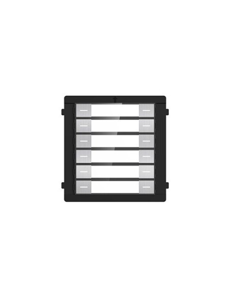Acheter HIKVISION BASIC DS-KD-K12-S HIKBASIC. Module de 12 boutons en acier inoxydable pour interphones vidéo IP modulaires Hikv