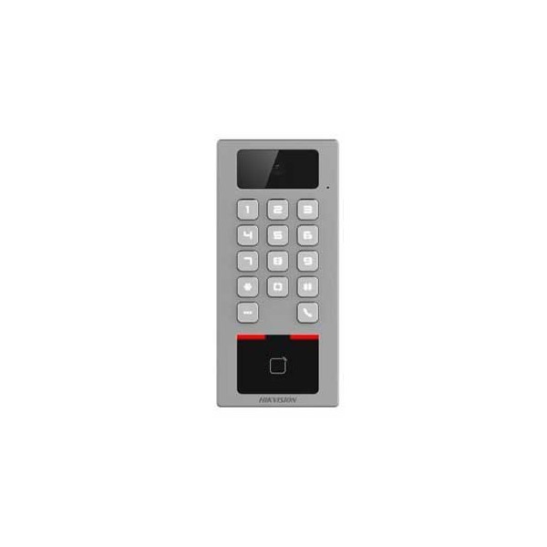 Comprare HIKVISION BASIC DS-K1T502DBWX-C HIKBASIC. Terminale autonomo da esterno con telecamera videocitofono WiFi lettore MIFAR