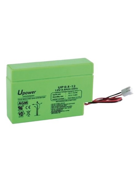 OEM max 12v0.8a casmar. Bateria maintenífica de 12 v 08 ah.