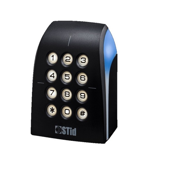 Acquistare STID ARCS-W33-B-BT1-7OS-Y STID. Lettore con tastiera di prossimità Mifare Classic/Plus Desfire EV2&EV3 e BLE con usci