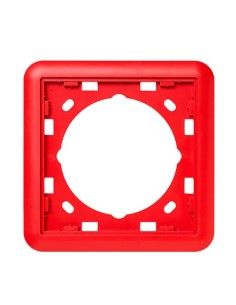 Kidde n-mc-s-r kidde. Moldura de apara para incorporar os push-butts ZP886R DM3X10R e NC-MC-100-R