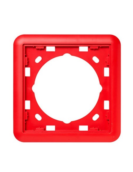 Kidde n-mc-s-r kidde. Moldura de apara para incorporar os push-butts ZP886R DM3X10R e NC-MC-100-R