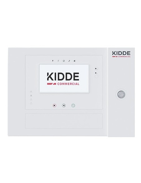Kidde 2x-at-fr-s kidde. Painel de repetidor para usinas analógicas 2x-at-f2