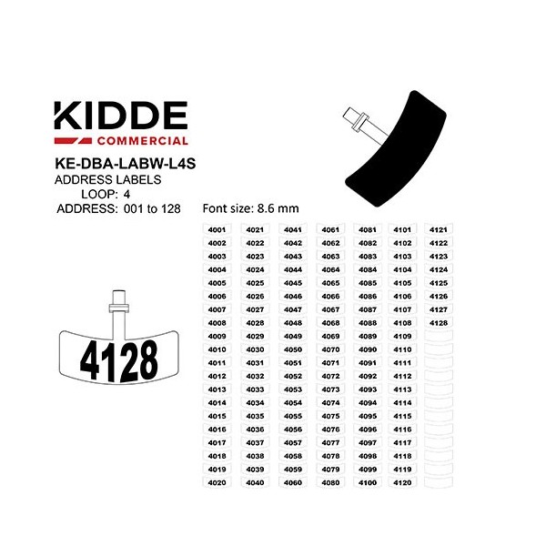 Comprar KIDDE KE-DBA-LABW-L4S KE-DBA-LABW-L4S KE-DBA-LABW-L4S