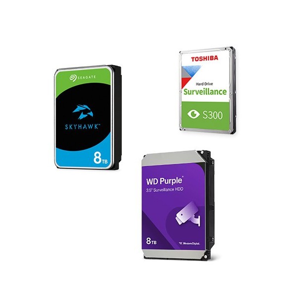 OEM HDD-CCTV-8TB Casmar. HDD 35 "8TB SATA para CCTV. Modelos: Westerndigital / Seagate / Toshiba. Preços sujeitos a ajustes por 