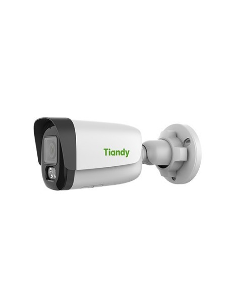 Tiandy TC-C34WS 2.8 Tiandy. 4MPx Bullet óptico fixo IP 4mm mm IR 50M Colocador WDR SD IP67 12VDC / PoE Microfone.