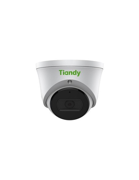 Tiandy TC-C38XS 2.8 Tiandy. Mini-dome Turret IP 8MPX Corrigido Ótica 2,8mm IV 30M Starlight WDR SD IP67 Microfone 12 VDC / PO