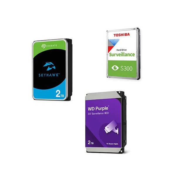 OEM HDD-CCTV-2TB CASMAR. HDD 35 "2TB SATA para CCTV. Modelos: Westerndigital / Seagate / Toshiba. Preços sujeitos a ajustes por 