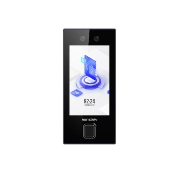 Kaufen HIKVISION BASIC DS-K1T344MBFWX-E1 HIKBASIC. Autonomes biometrisches Terminal mit Gesichtserkennung, Fingerabdruck, Mifare