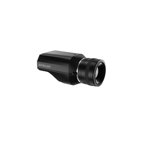 Avigilon 40C-H5pro-B Avigilon. Caixa IP 40 MPX Câmera (8K) H5 Pro WDR H.265 SD E / S Alarme / Áudio 12 VDC / 24VAC / PoE +. Lent