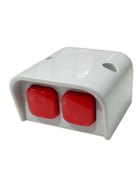 OEM PNCDB-in CASMAR. Botão de botão antiatraco NC Double Front Boton. CHORDE regulamentar UNE-EN 50131-3