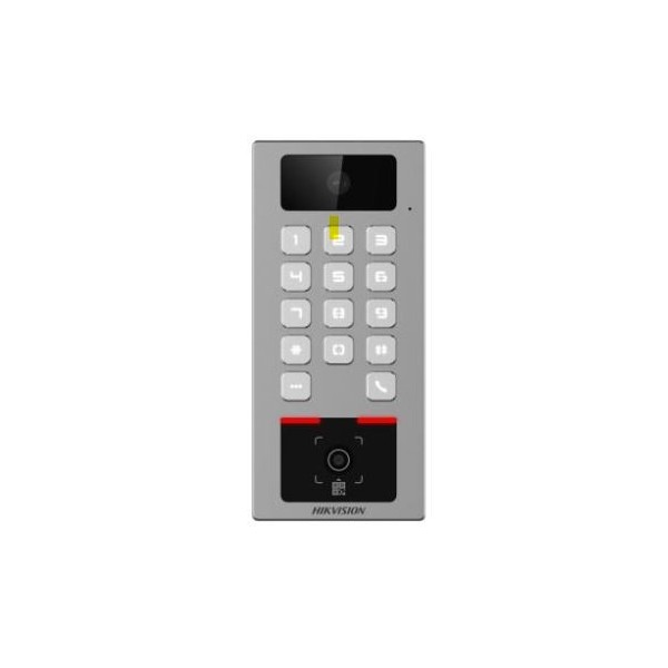 Acheter HIKVISION BASIC DS-K1T502DBWX-CQR HIKBASIC. Terminal autonome d’extérieur avec caméra d’interphone vidéo WiFi, lecteur Q