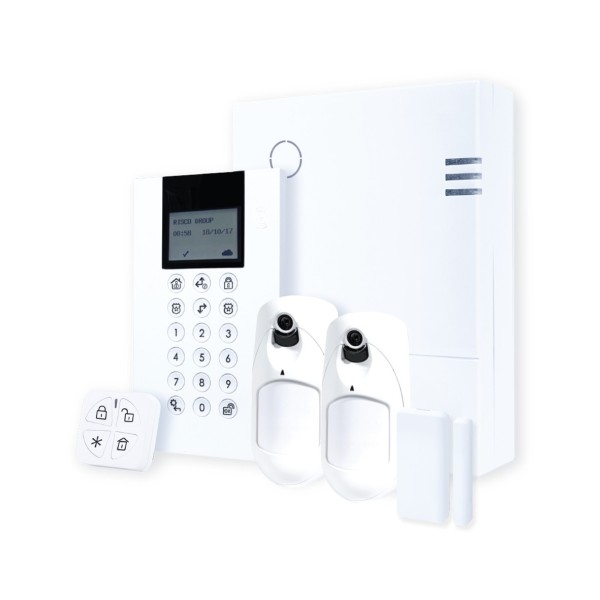 Kaufen RISCO AIR KIT_LIGHTSYS_AIR_1 RISCO AIR. Virtuelles Kit Zentrale LightSYS Air Wi-Fi und IP-Modul 4G, PirCam-Detektor, Kont
