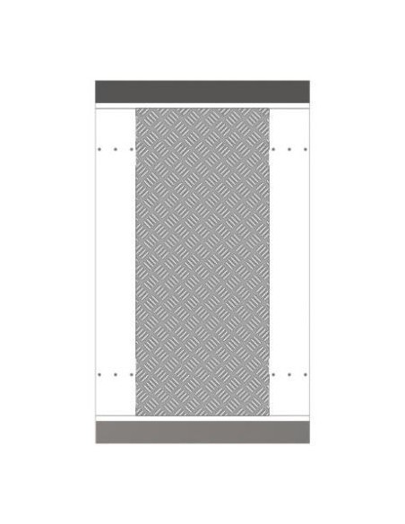 Hikvision Basic DS-K3G501-Base550-R Hikbasic. Base de instalação simples para DS-K3G501X com largura de 780 mm com furos inst