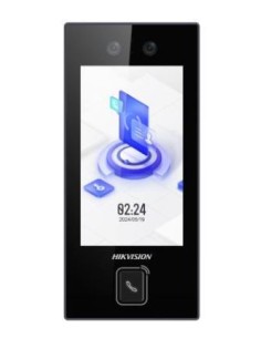 Hikvision Basic DS-K1T344MBWX-E1 Hikbasic. Terminal autônomo Facial proximidade biométrica Mifare e Bluetooth para controle de A