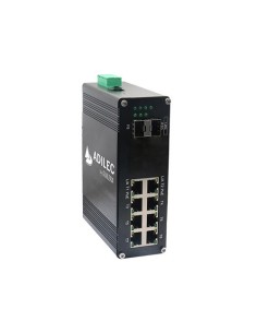Acquista ADILEC AD-RSGD0208S8 ADILEC. Switch industriale 8 porte: 8x RJ45 Gb + 2x SFP Gb. 8x PoE+ 30W Max 240W. Gestibile L2+
