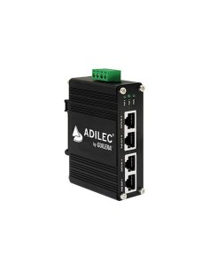 Acheter ADILEC EIGHA0004C5+ ADILEC. Injecteur industriel HI-PoE+ 95W double. Alimente jusqu’à 2 canaux selon IEEE 802.3bt. 2xRJ4
