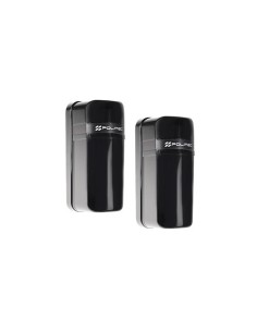 Politec Ales60 Politec. Barreira infravermelha de 4 viga dupla dupla e duas lentes. Escopo 60 m. Kit de suporte de parede e post