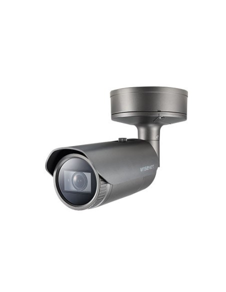 Hanwha Vision XNO-8082R HANWHA Vision. Câmera de 6mpx motorizada iptic ip ip 6mpx 2.8-8.4mm IR 40M WDR IA NDA 2X SD 2E / 2S Alar