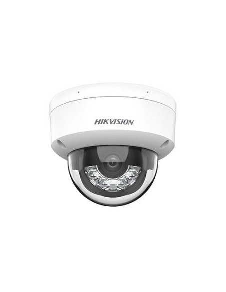 Comprar HIKVISION VALUE DS-2CD1143G2-LIU HIKVALUE. Cámara Minidomo IP 4Mpx óptica fija 2.8mm IR + luz blanca 30m WDR IA Acusense
