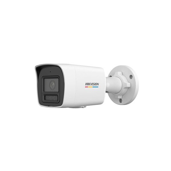 Acheter HIKVISION VALUE DS-2CD1047G2H-LIU2.8 HIKVALUE. Caméra bullet IP 4 Mpx à optique fixe 2.8mm IR + lumière blanche 30 m Col