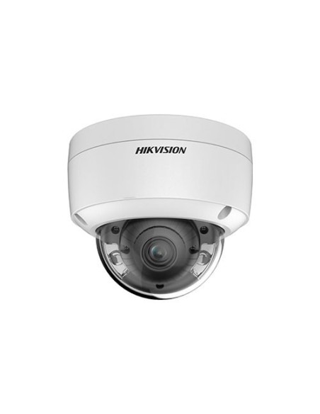 Hikvision Pro DS-2CD2147G2-LSU 2.8 Hikpro. 4mpx mini-cúpula 4mpx óptico 2.8mm Branco Light30m Colorvu WDR 130dB SD Microfo