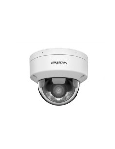 Hikvision Pro DS-2CD2147G2H-LI HIKPRO. Mini-cúpula 4MPX Colorvu Óptica 2.8mm IR / Branco Luz 30M WDR 130dB Slot MicroSD IP67 12V