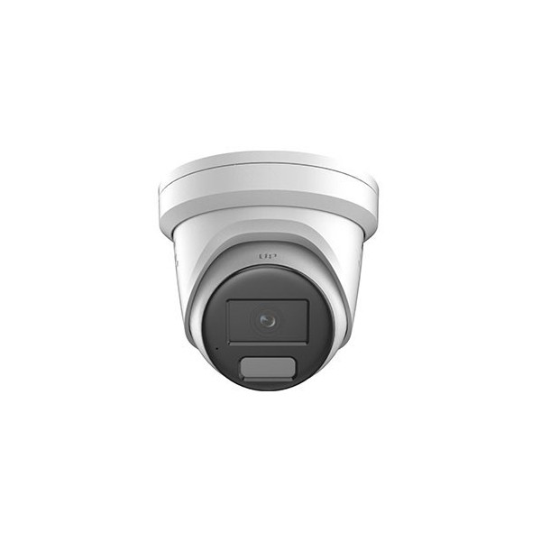 Hikvision Pro DS-2CD2326G2-ISU / SL2 Hikpro. Mini-Dome 2MPX Set Optic 2.8mm Vá 30m WDR reconhecer a luz SD Estroboscópica 