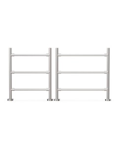 Acheter QUALICA 6002S QUALICA. Garde-corps en acier inoxydable 304, hauteur 1000 mm (personnalisable), diamètre 51 mm avec embou