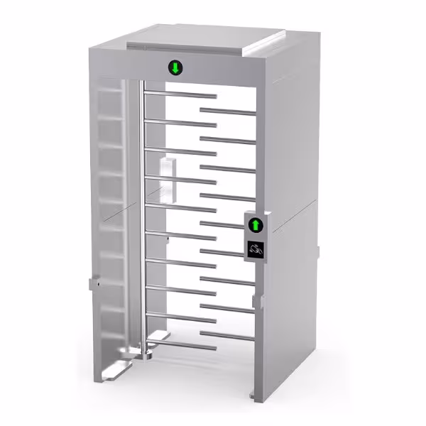 Acquista QUALICA SUN-401-WS-316 QUALICA. Tornello bidirezionale a tutta altezza a singola corsia in acciaio 316, larghezza 64 cm