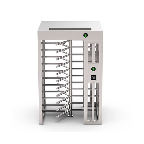 Kaufen QUALICA SUN-401FS QUALICA. Bidirektionales, vollhohes Einspur-Drehkreuz aus Edelstahl 304, Breite 64 cm, inklusive Vordac