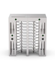 Kaufen QUALICA SUN-402FS-316 QUALICA. Bidirektionales, vollhohes Drehkreuz mit zwei Durchgängen aus 316er Edelstahl, Breite 67 c