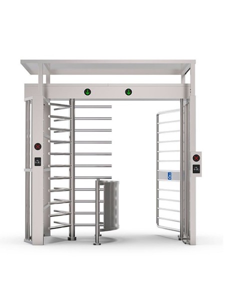 Qualica Sun-408-FS Qualica. Moinho de altura total com dois trilhos de aço inoxidável 304 etapa 67 cm por pista inclui t